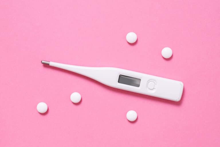 Morning after pill - picture of pills plus a pregnancy test