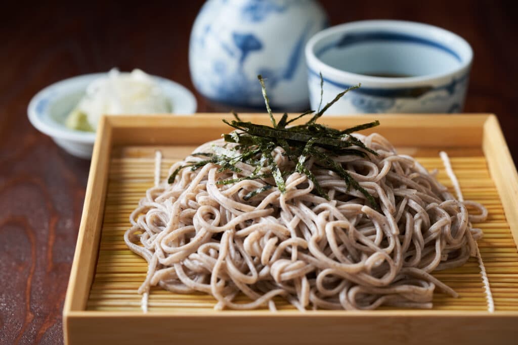 Soba noodles