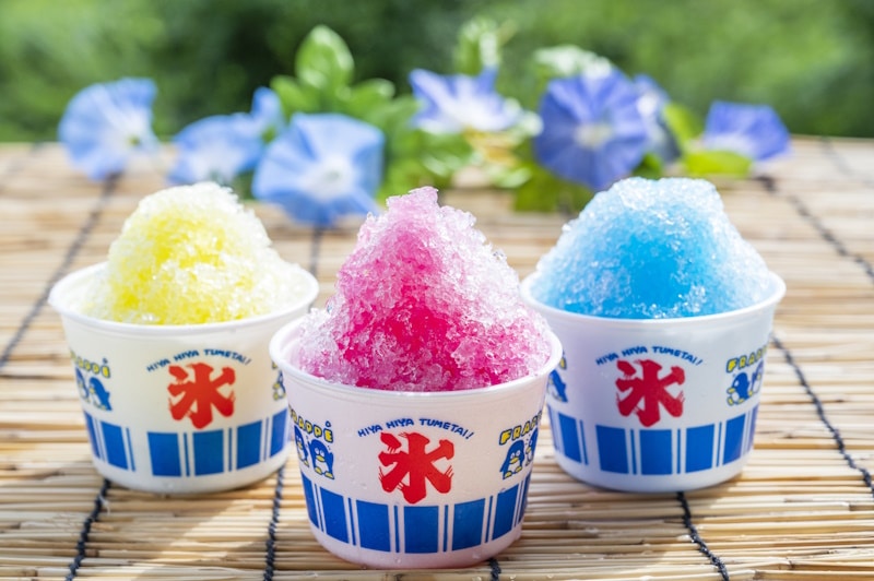 Kakigori (shaved ice) 