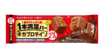 Protein bars in Japan combini - Ippon Manzoku Bar Giga Protein