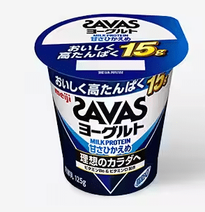 Protein bar alternatives at Japanese combini - Meiji Savas Milk Protein Yogurt