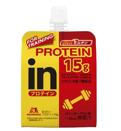 Protein bar alternatives at Japanese combini - Morinaga in Protein Jelly 15g