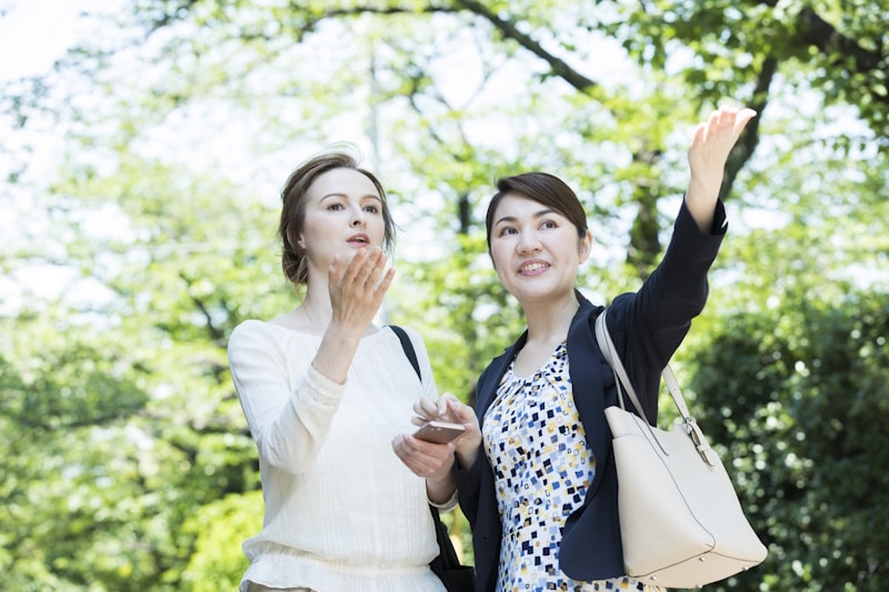 Two women speaking - speak Japanese at home