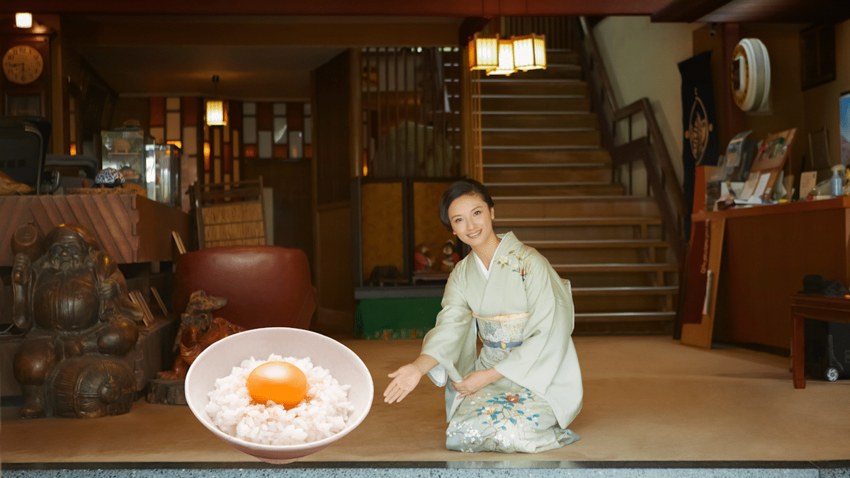 Egg cuisine culture in Japan