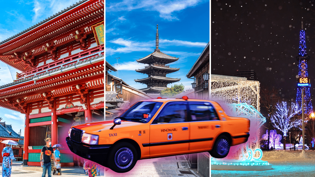 Unlicensed taxis in Japan