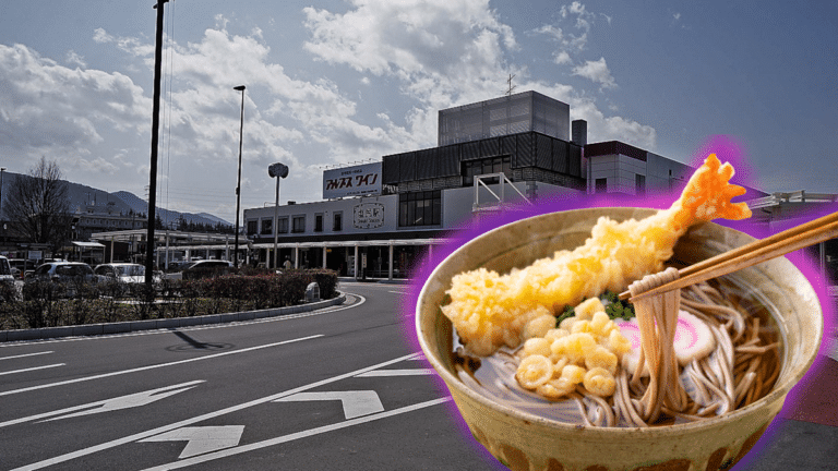 Japan's narrowest soba restaurant