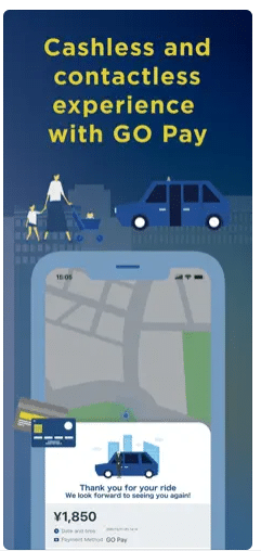Go Taxi service - screenshot