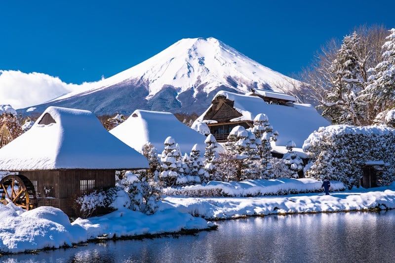 Oshino Hakkai in Yamanashi Prefecture
