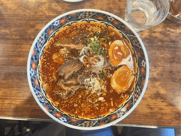 Tantanmen at Kukai, Ebisu, Tokyo