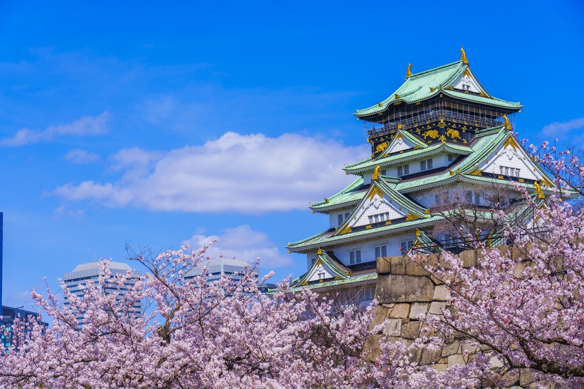 Osaka Castle in Osaka