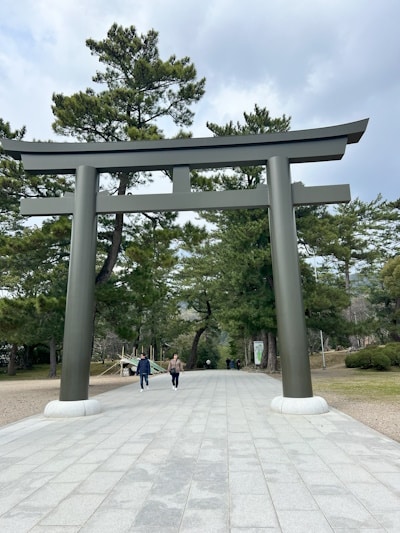 Torii gate at Izumo Taisha