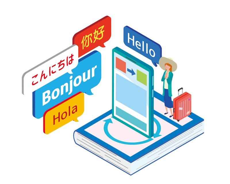 Cell phone used for translation