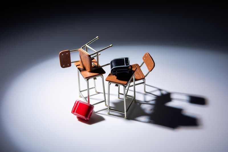 School chairs and backpacks - Japan school regulations