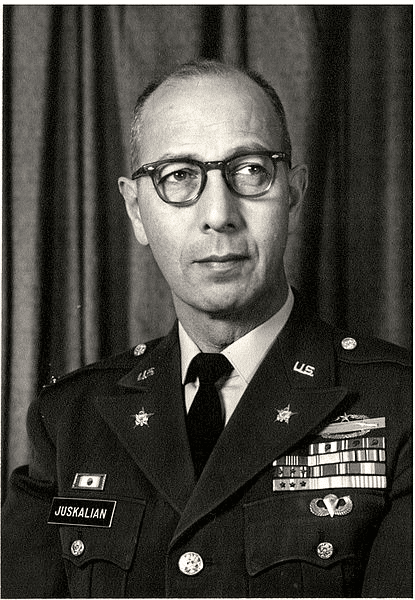 Colonel George Juskalian, who strove to tell the story of Japanese-Armenian family who invented melonpan.