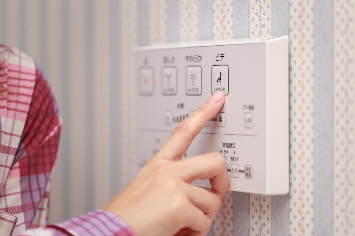 Bidet controls