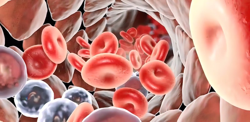 Blood cells in the body