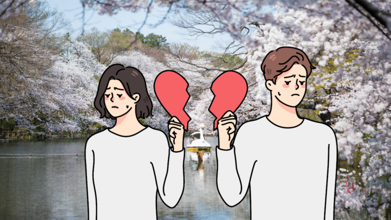 Breakup spots in Japan