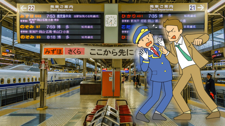 Japan Railways - customer harassment