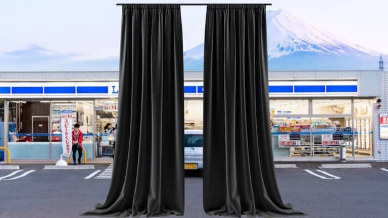 Poking holes in Lawson Fuji curtain