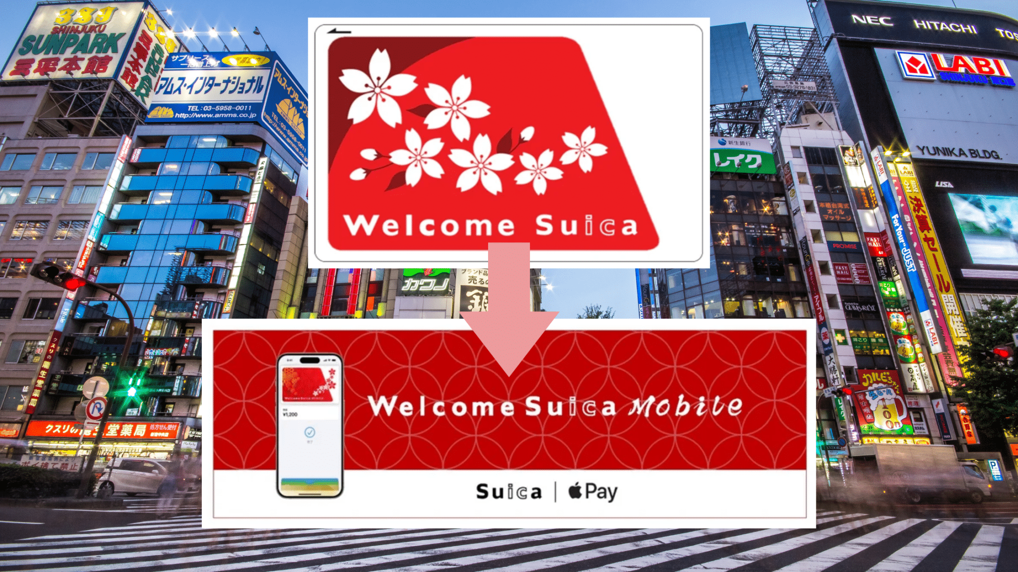 Welcome Suica App