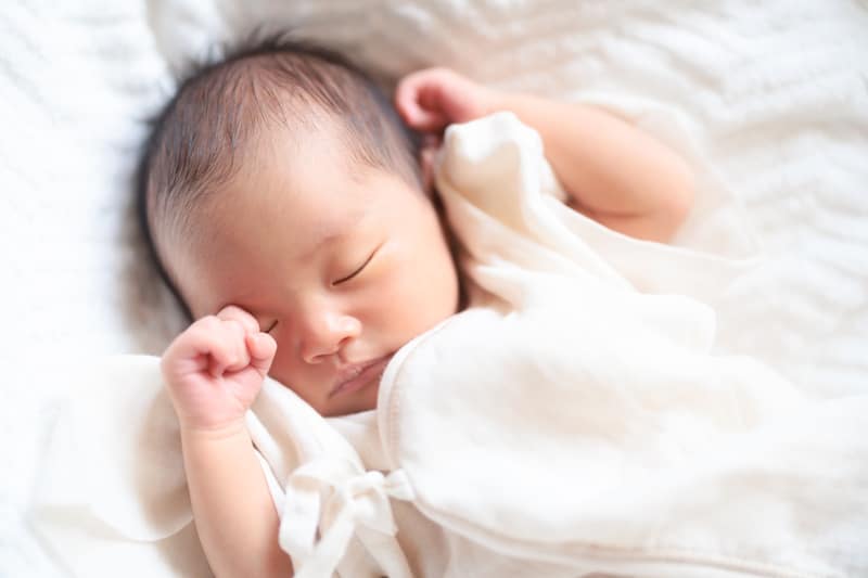 Baby sleeping
