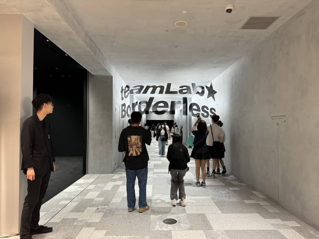 TeamLab Borderless in Azabudai Hills