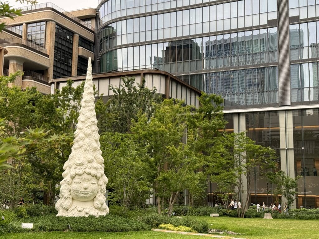 "Miss Forest of Tokyo" by Nara Yoshitomo. Azabudai Hills