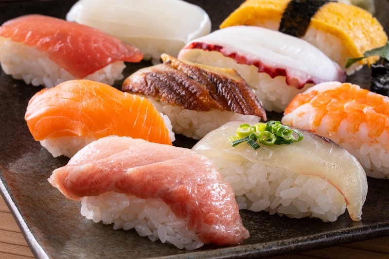 Japan's favorite sushi ingredients