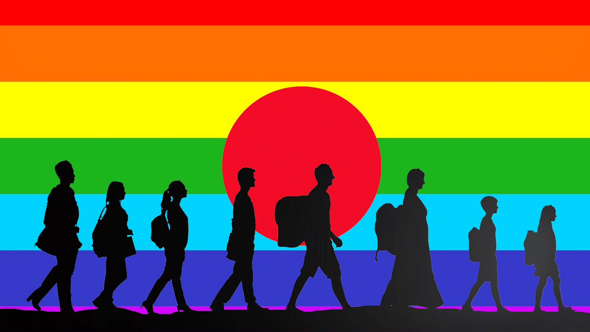 LGBTQ refugees to Japan