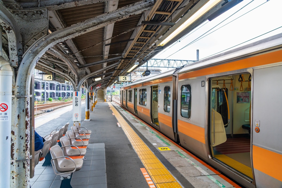 Chuo Line at Takao Station