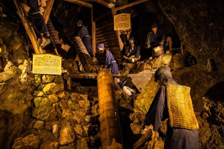 Japan's Sado mines