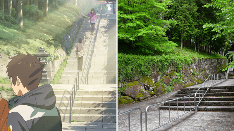 Your Name real life setting - Ketamiya Shrine, Gifu Prefecture