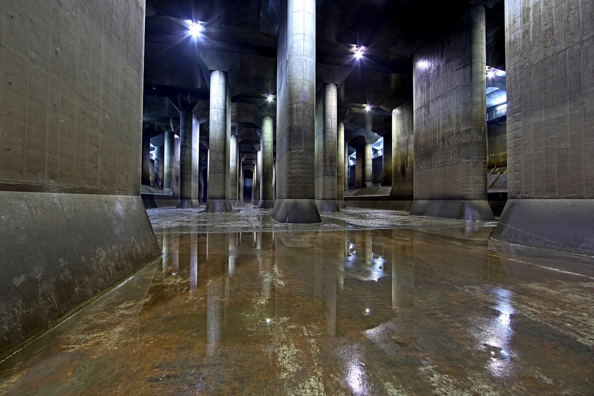 Tokyo's Metropolitan Area Outer Underground Discharge Channel