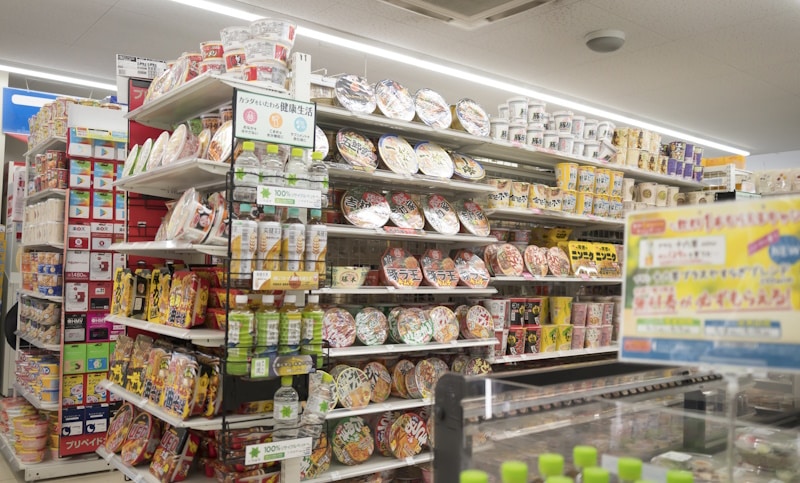 Convenience store (combini) in Japan