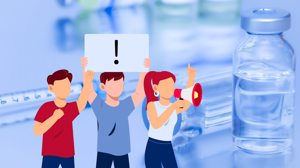 Anti Vax Protesters