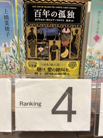 100 Years of Solitude - Japanese translation in Tokyo