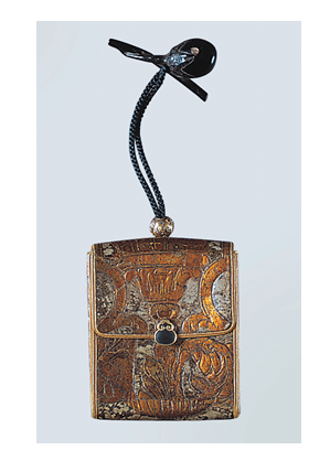 Old tobacco pouch from the Edo era.