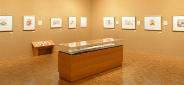 Interior of Chihiro Art Museum