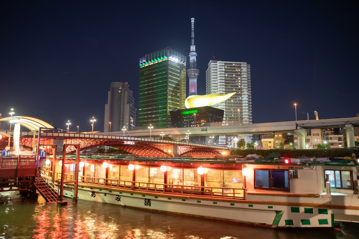 Yakatabune in Tokyo