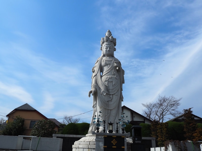 Statue of Kannon, Sanpo-ji
