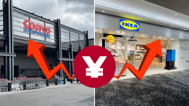 Costco and IKEA wages in Japan