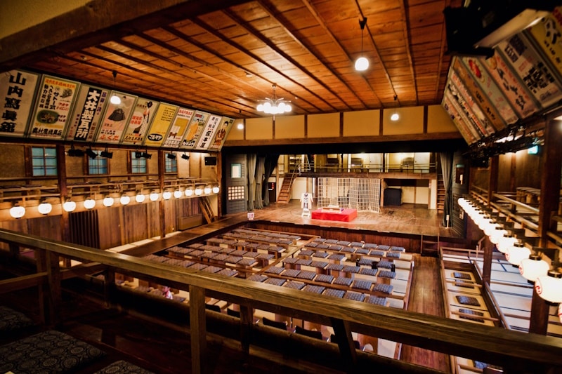 Rakugo performance hall - Eirakukan, Hyogo Prefecture