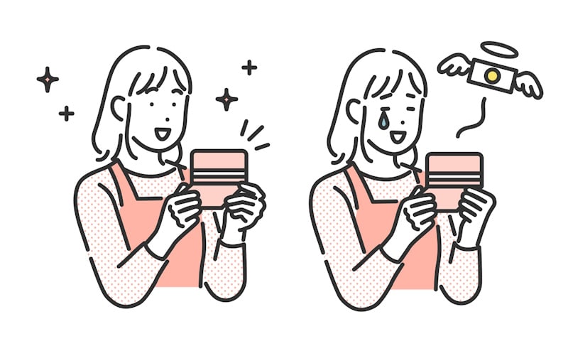 Money in Japan going out the door as soon as it comes in