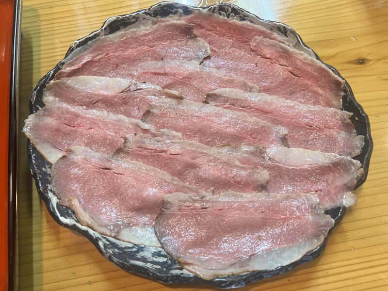Roast beef from Dogen in Takadanobaba