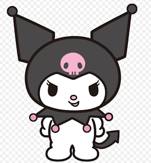 Kuromi from Sanrio