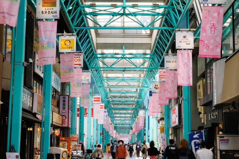 Kichijoji Sunroad Shopping Mall in Musashino
