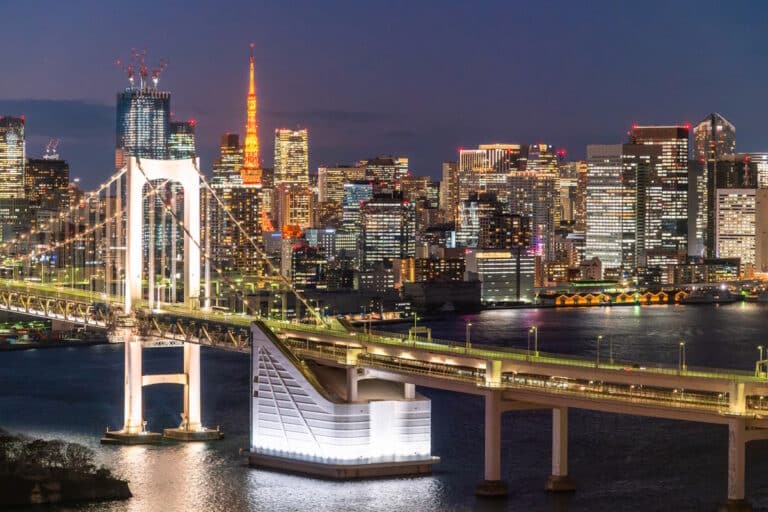 Tokyo at night