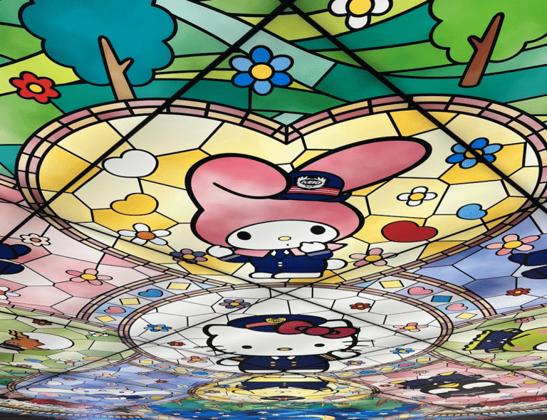 Sanrio characters in Tama Center