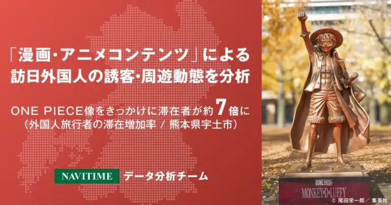 ONE PIECE's effect on Kumamoto tourism