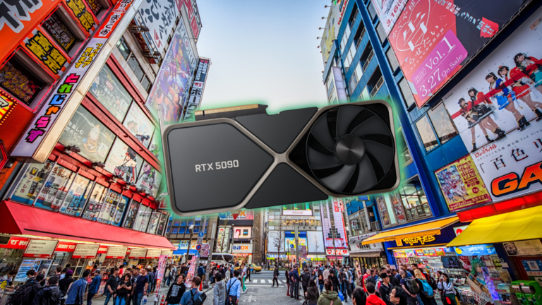 Akihabara and the GTX 5090